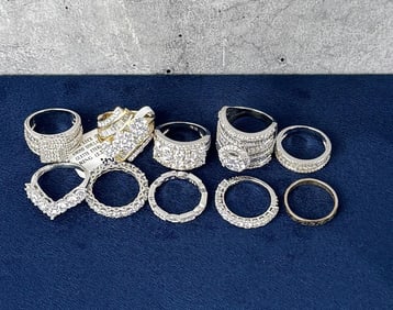 JTV Sterling Silver Rings