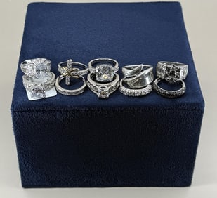 JTV Sterling Silver Rings