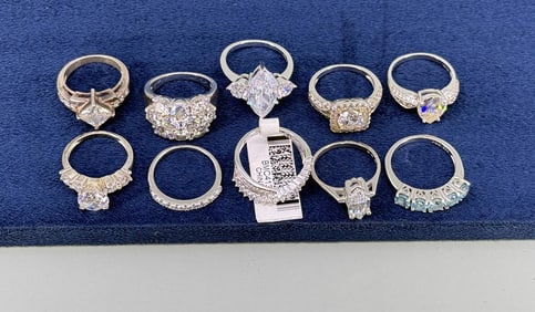 JTV Sterling Silver Rings