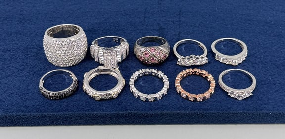 JTV Sterling Silver Rings