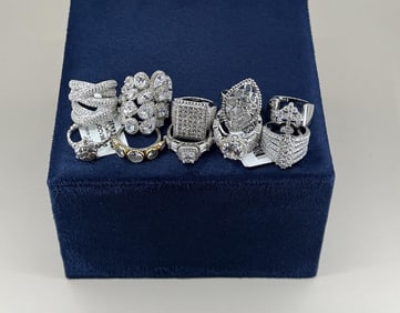 JTV Sterling Silver Rings