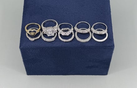 JTV Sterling Silver Rings