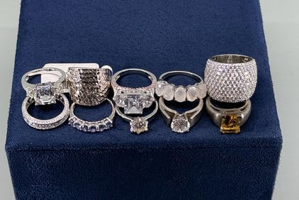 JTV Sterling Silver Rings