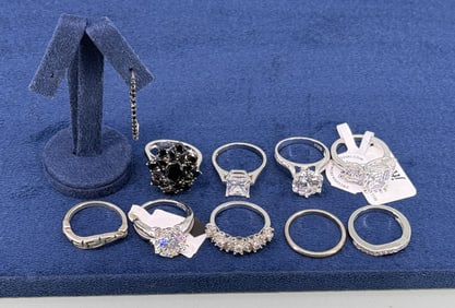 JTV Sterling Silver Rings