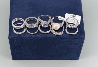 JTV Sterling Silver Rings