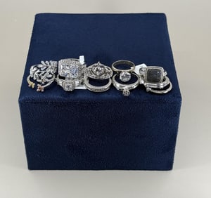 JTV Sterling Silver Rings