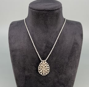 Beverly Hills Sterling Silver Necklace