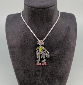 Robert Shields Sterling Silver Necklace