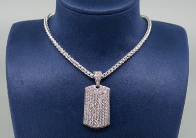 Bella Luce Love More Sterling Silver Necklace