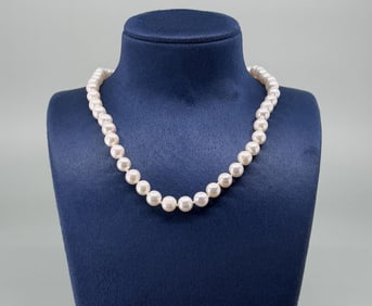 Sterling Silver Freshwater Pearl Necklace