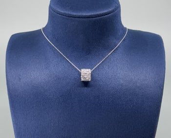 Bella Luce Sterling Silver CZ Necklace