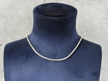 Bella Luce Sterling Silver CZ Necklace