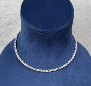 Sterling Silver Box Chain Necklace