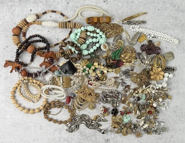 Large Collection of Costume Jewelry