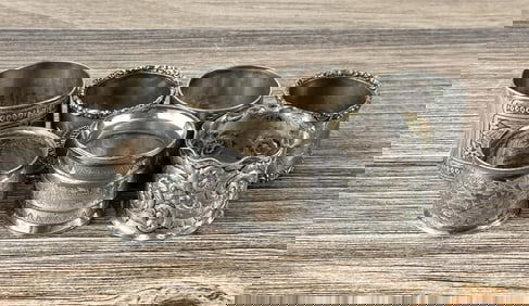 Silver Plate Napkin Rings