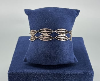 Sterling Silver Filigree Bracelet