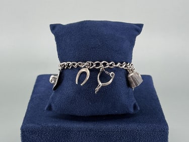 Sterling Silver Charm Bracelet