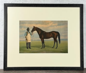 Bonnie Scotland Race Horse Lithograph
