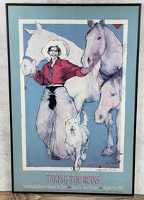 Donna Howell Sickles Taking the Reins Print
