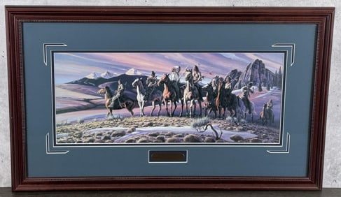 Larry Zabel Scent of the Enemy Print