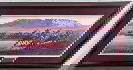 Larry Zabel Raiders Rendezvous at Square Butte