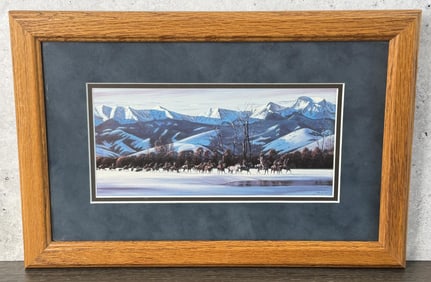 Larry Zabel Trails of the Tobacco Roots Print