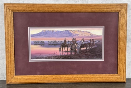 Larry Zabel Raiders Rendezvous at Square Butte