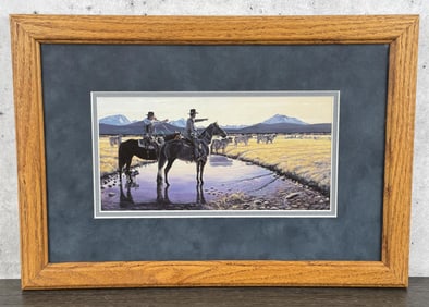 Larry Zabel September Bulls Print