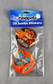 Neopets 3D Jumbo Stickers
