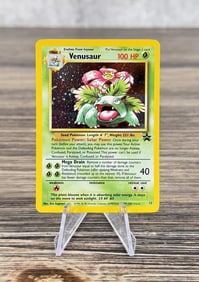 Pokemon Black Star Promo Venusaur Card