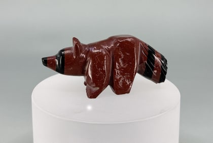 Fitz Kiyate Zuni Pipestone Racoon Fetish