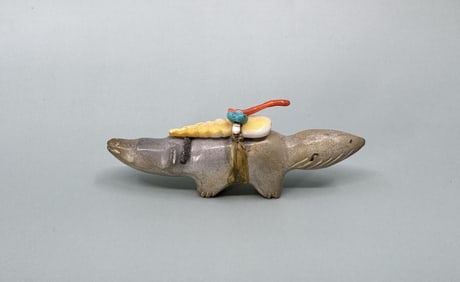 Edna Leki Zuni Carved Fox Fetish