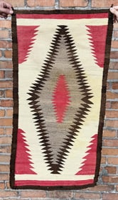Navajo Indian Ganado Eye Dazzler Rug