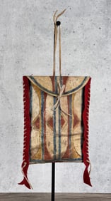 Plains Indian Painted Parfleche Case Envelope