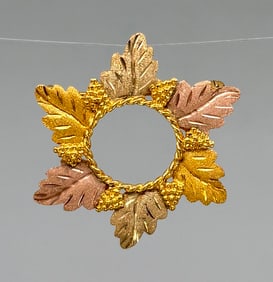 10k Black Hills Gold Brooch