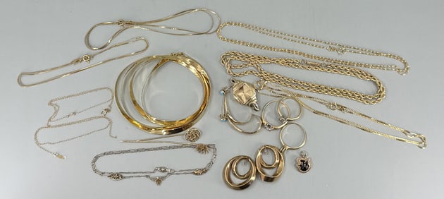 14k Gold Jewelry Lot