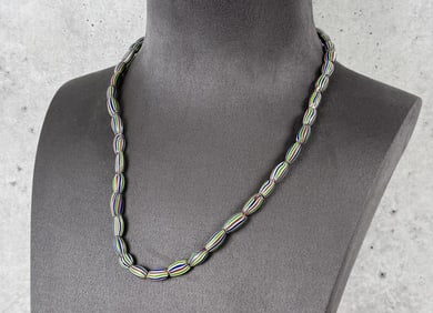 Native American Indian Trade Beads Chevron