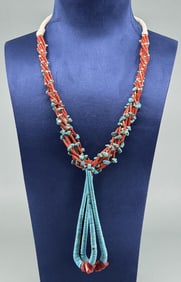 Santo Domingo Pueblo Jacla Necklace