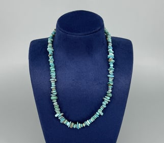 Navajo Turquoise Nugget Necklace