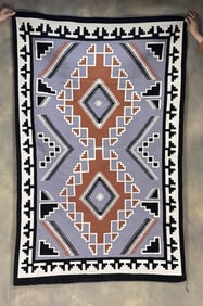 Navajo Indian Teec Nos Pos Rug
