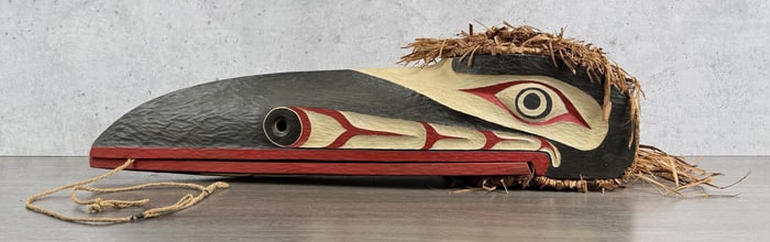 Haida Northwest Coast Indian Raven Mask