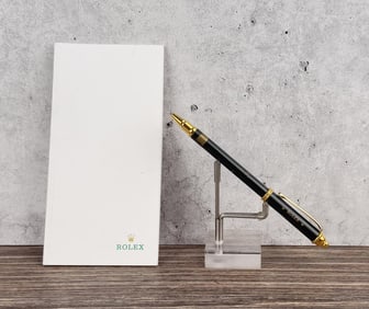 Rolex Watch Dealer Authorized Dealer Pen Notepad