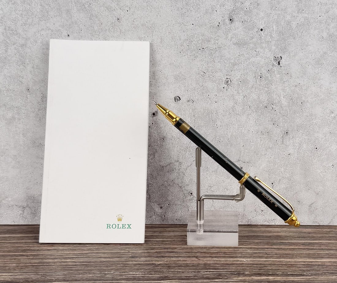 Rolex Watch Dealer Authorized Dealer Pen Notepad: Nice grouping. Pen works.