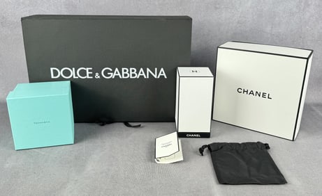 Collection of Empty Luxury Boxes