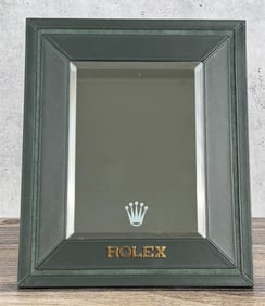 Rolex Authorized Watch Dealer Mirror Sign Display