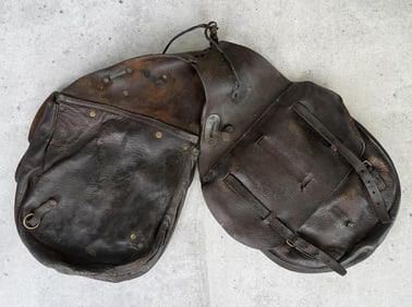 WW1 WWI Model 1885 US Cavalry McClellan Saddlebags