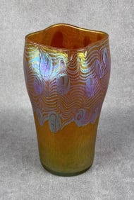 Loetz Art Glass Argus Vase