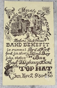 Jay Rummel Missoula Montana Top Hat Poster
