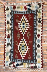 Turkish Kilim Persian Oriental Wool Rug