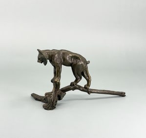 Philip R Goodwin Bobcat Bronze